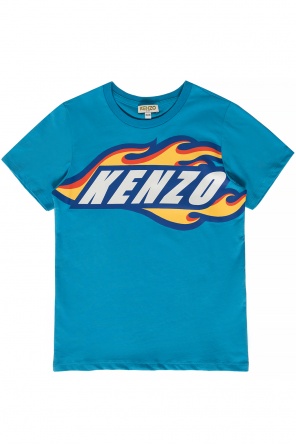 T-shirt with a logo print, zdjęcie 1 T-shirt with a logo print od Kenzo Kids